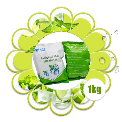 Fabrikant van voedselveilig koelmiddel WS-23, smaakversterker, verkoelend en versterkend middel van het minttype, gratis monster, minimale batchhoeveelheid 1 kg