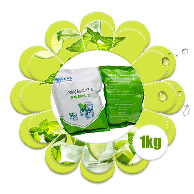 Fabrikant van voedselveilig koelmiddel WS-23, smaakversterker, verkoelend en versterkend middel van het minttype, gratis monster, minimale batchhoeveelheid 1 kg