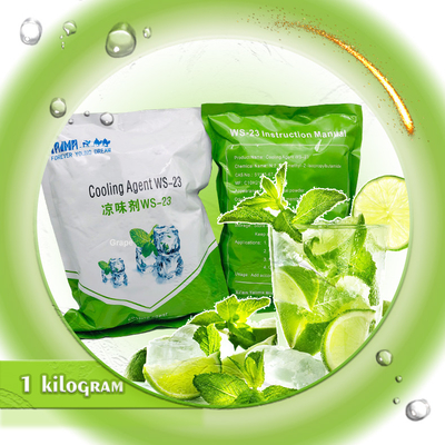 Plantenextract WS-23 koelmiddel met Fema nr. 3804 Geurloos en mild menthol zoals voor E-vloeistoffen