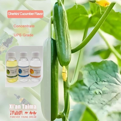 Kaasappelsmaak voor zelfstandig maken Puff Tabakconcentraat Aroma Gherkin smaak in gearomatiseerd sap Voor E-vloeistof 125 ml Gratis monsters