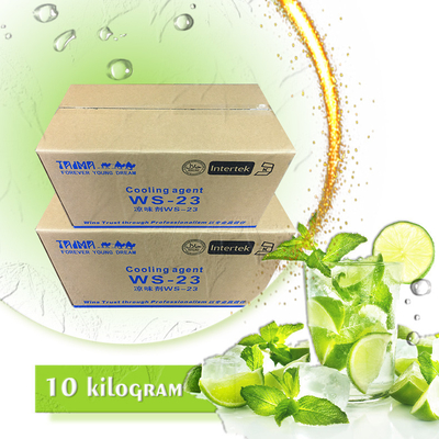 WS-23 Smaak Koelmiddel Langdurig Koelend Effect In Droge Containers
