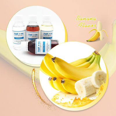 PG-gebaseerde Banana Flavor Concentrate voor DIY E-Liquid - FDA geregistreerd met gratis 125 ml monster