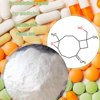 99% Pure Caryophyllene Oxide Industrial Flavor & Fragrance Ingredient CAS 1139-30-6 for beverage