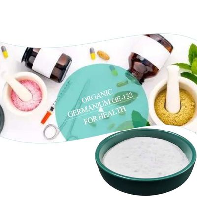 Hoge zuiverheid 99,99% Organisch Germanium Ge-132 Poeder Wit Kristallijn CAS 12758-40-6 Germanium Supplement
