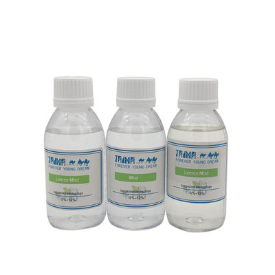 USP/Food Grade Lemon Mint Flavor Concentrate met koele muntgeur Losbaar in PG/VG voor E-Liquid