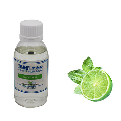 USP/Food Grade Lemon Mint Flavor Concentrate met koele muntgeur Losbaar in PG/VG voor E-Liquid