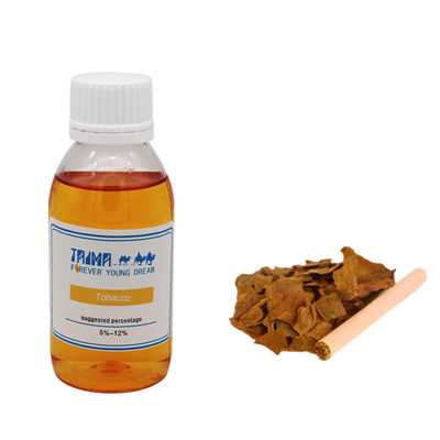 Goudgele, heldere, vloeibare, geconcentreerde tabaksessence met 99% zuiverheid voor E-liquid in verpakking van 125 ml