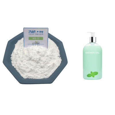 Food Grade 99% Zuiverheid Koelmiddel WS-12 met Langdurig Koelend Effect voor Douchegel en Cosmetica