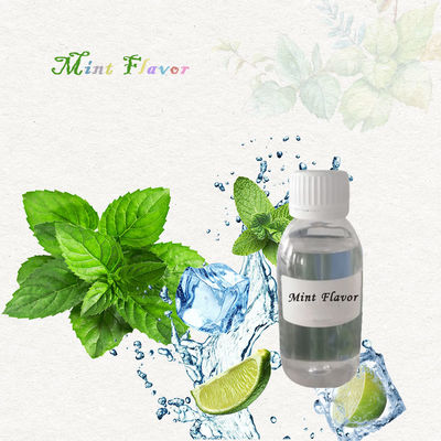 USP/Food Grade Lemon Mint Flavor Concentrate met koele muntgeur Losbaar in PG/VG voor E-Liquid