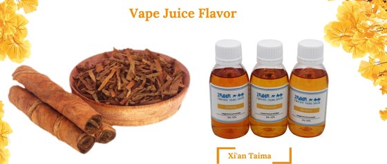 125ML Vape Juice Tabaksmaak voor E-Liquid USP Grade