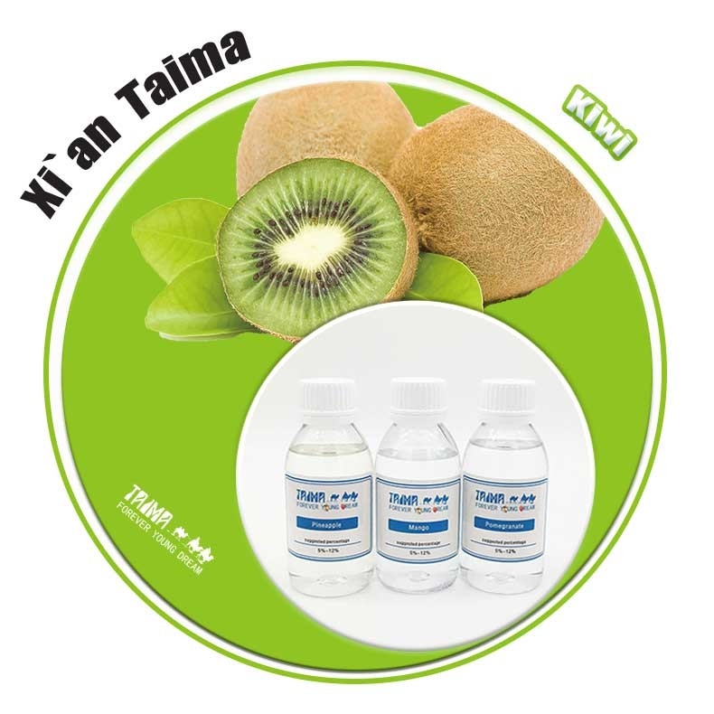 Hoog Sterk Kiwi Mango Sinaasappel Gearomatiseerd Vloeibaar Concentraat ISO Gecertificeerd en Lange Houdbaarheid voor E-juice E-liquid