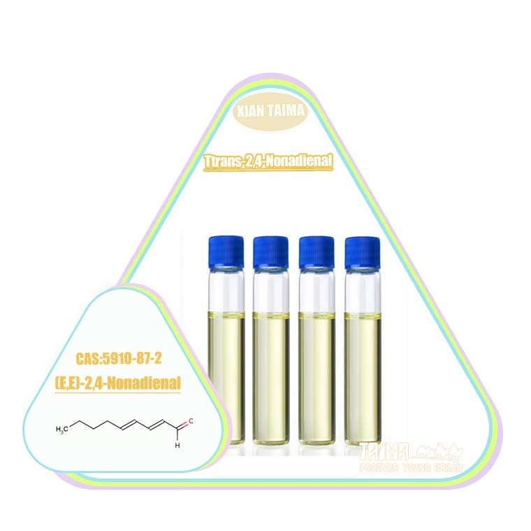 Cas 5910-87-2 Trans,trans-2,4-nonadienaal (E,E)-2,4-nonadienaal voor essentie