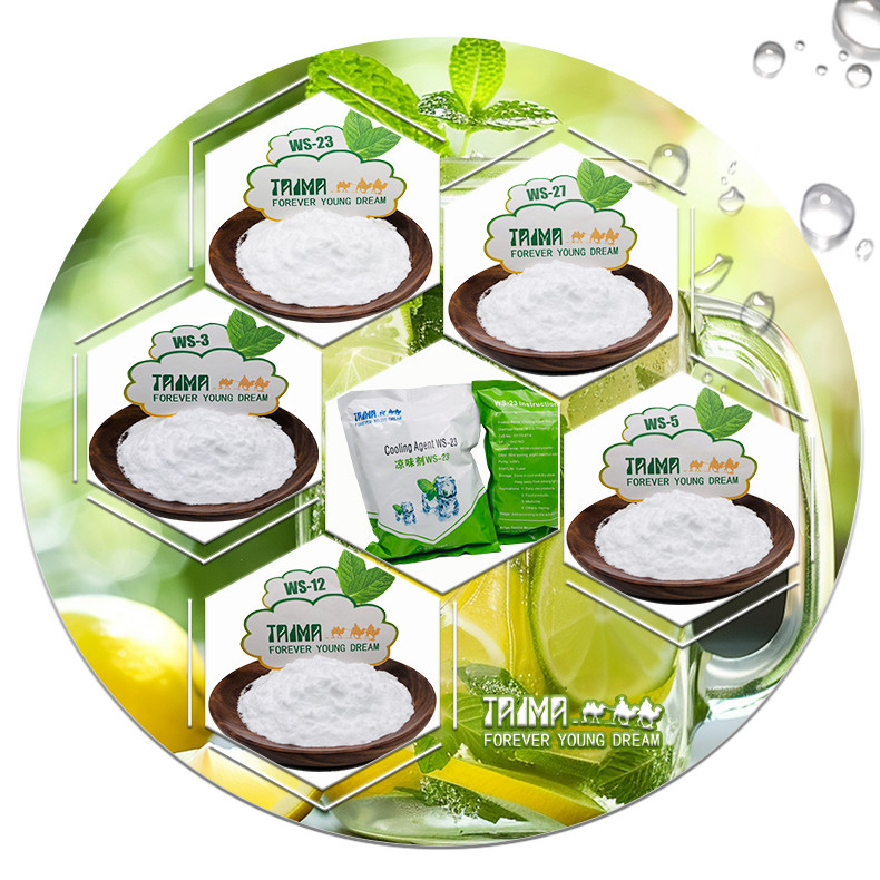 Verfrissende Koel Smaakpoeder WS-23 Additief voor Vape Juice e-Liquid Smaakstof