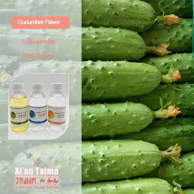 Kaasappelsmaak voor zelfstandig maken Puff Tabakconcentraat Aroma Gherkin smaak in gearomatiseerd sap Voor E-vloeistof 125 ml Gratis monsters