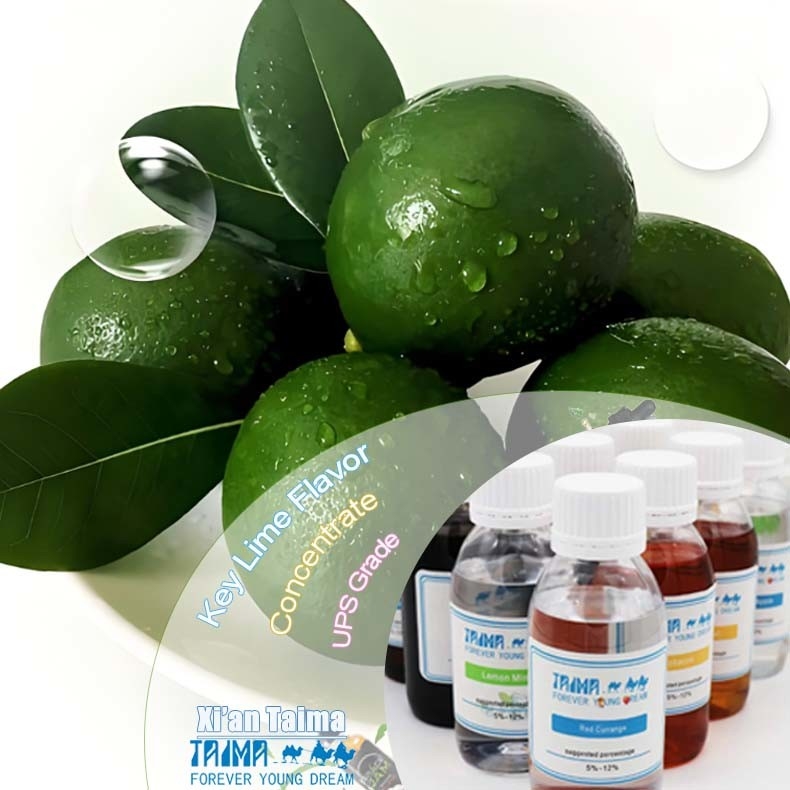 Geconcentreerd Key Lime Fruit Aroma Voor beide tabaksgeuren Voor E-liquid Vape E-juice