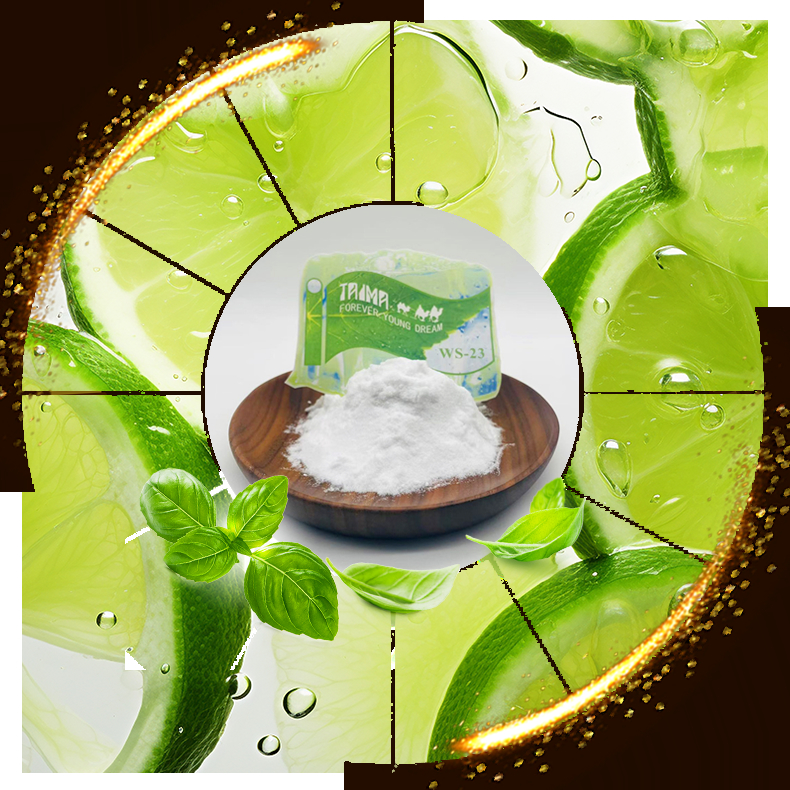 Koelmiddel voor levensmiddelen WS-27 poeder voor e-vloeistoffen en smaakstoffen