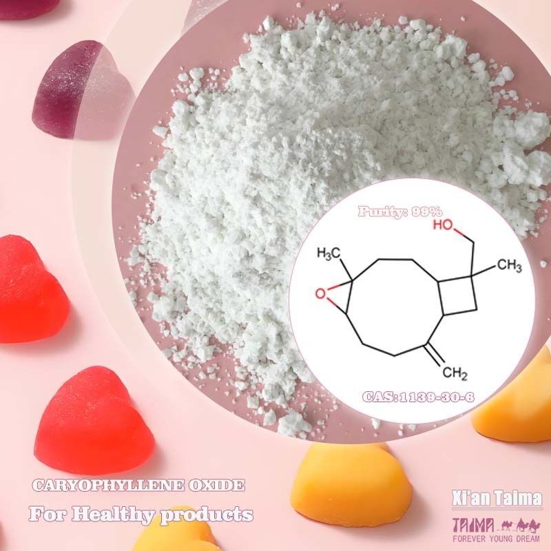 99% Pure Caryophyllene Oxide powder Industrial Flavor & Fragrance Ingredient CAS 1139-30-6 for healthy food